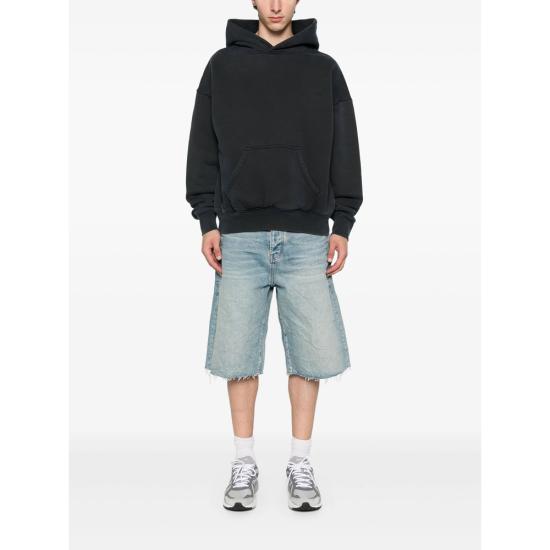 25FW 퍼플 브랜드 후드 티셔츠 P401 BFWB BLACK - PURPLE BRAND