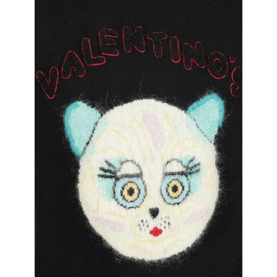 25FW 발렌티노 가라바니 스웨터 7V3KC35IB2V 0NO BLACK - VALENTINO GARAVANI