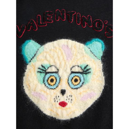 25FW 발렌티노 가라바니 스웨터 7V3KC35IB2V 0NO BLACK - VALENTINO GARAVANI