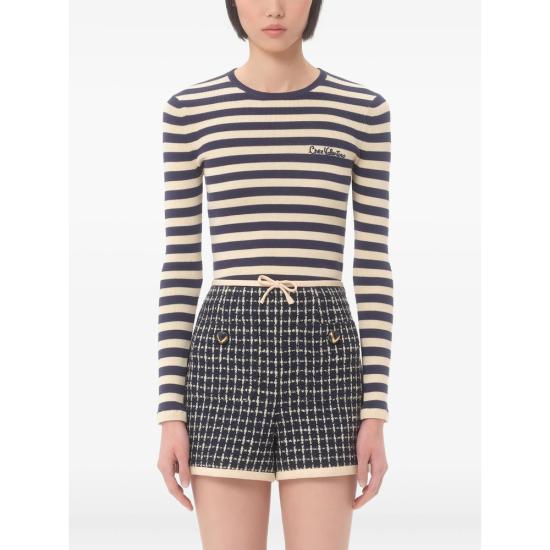 25FW 발렌티노 가라바니 긴팔 티셔츠 7B3KC66N9JD BRP BLUE NEUTRALS - VALENTINO GARAVANI