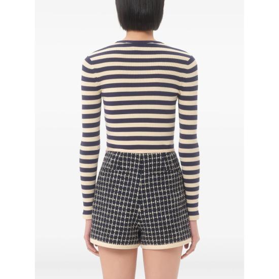 25FW 발렌티노 가라바니 긴팔 티셔츠 7B3KC66N9JD BRP BLUE NEUTRALS - VALENTINO GARAVANI