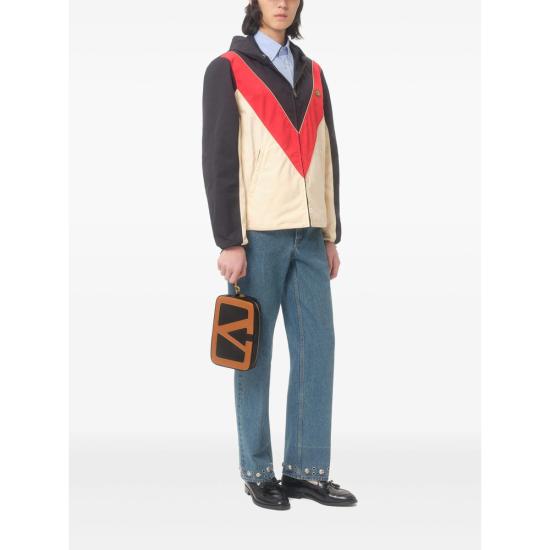 25FW 발렌티노 가라바니 클러치/파우치 7Y2P0AN5PTJ RFA BLACK BROWN - VALENTINO GARAVANI