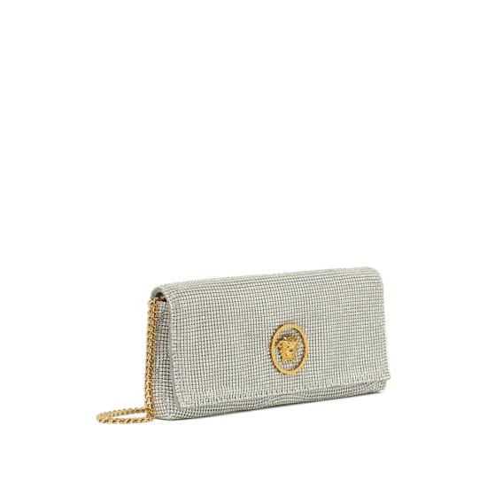 25FW 베르사체 클러치/파우치 1A15325 1019867 1T04V SILVER - VERSACE