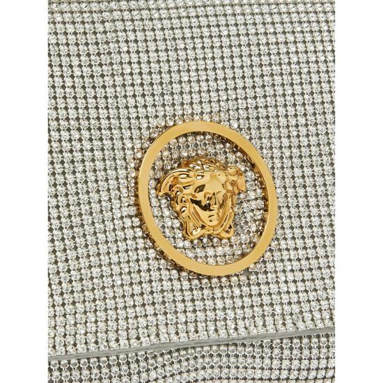 25FW 베르사체 클러치/파우치 1A15325 1019867 1T04V SILVER - VERSACE