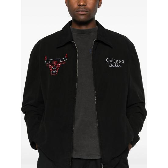 25FW 메종 라비쉬 X NBA 봄버 자켓 WMROCHCHICAGO BLACK - MAISON LABICHE X NBA