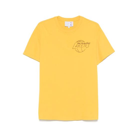 25FW 메종 라비쉬 X NBA 반팔 티셔츠 WMPOPINLALAKER YELLO YELLOW