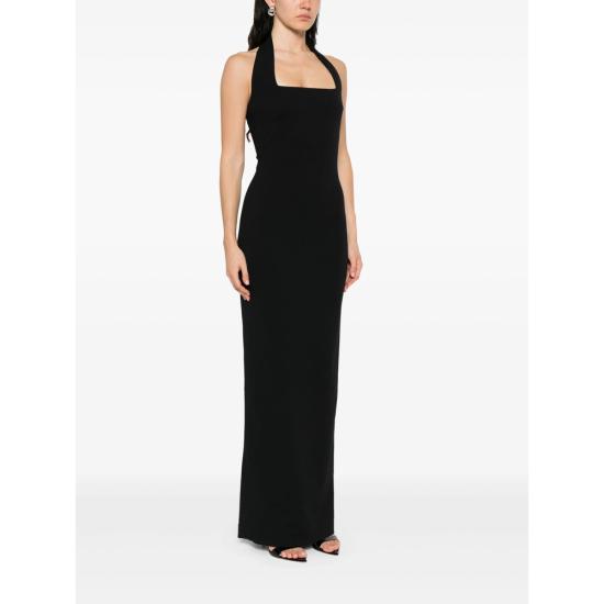 25FW 솔러스런던 롱 원피스 OS44047 BLACK - SOLACE LONDON