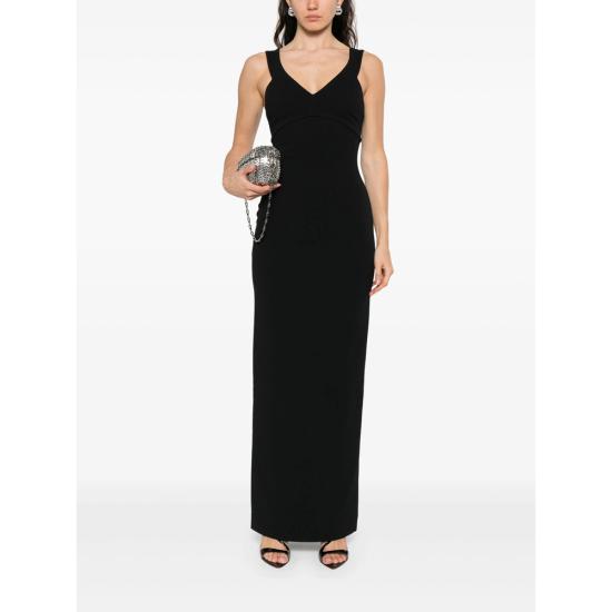 25FW 솔러스런던 롱 원피스 OS44044 BLACK - SOLACE LONDON