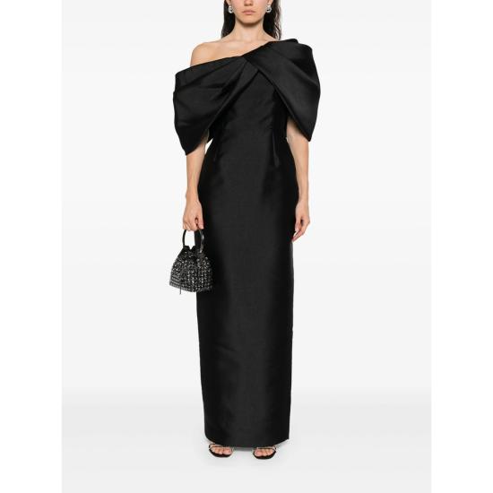 25FW 솔러스런던 롱 원피스 OS44006 BLACK - SOLACE LONDON