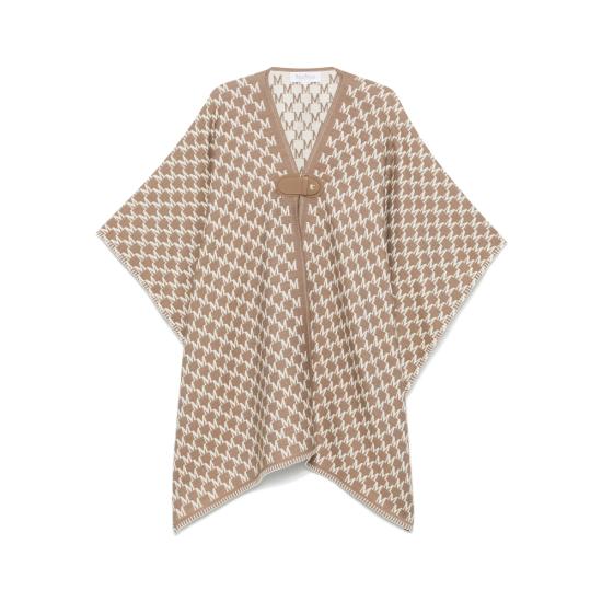 25FW 막스마라 에디티 울 케이프 EDITTI 229 001 BROWN NEUTRALS - MAX MARA