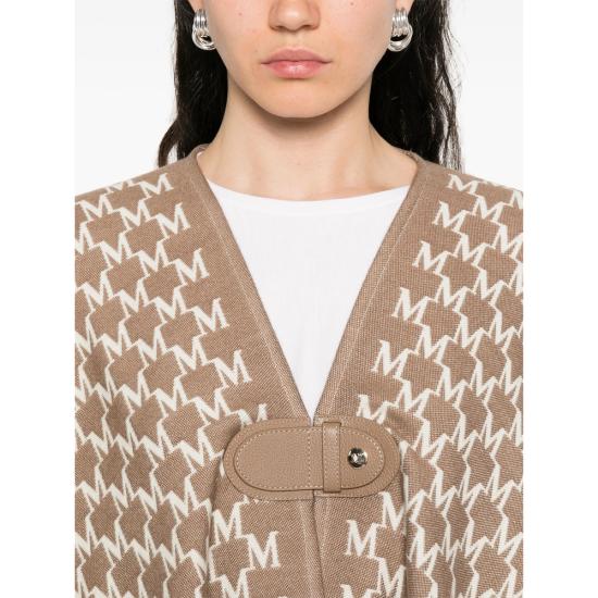 25FW 막스마라 에디티 울 케이프 EDITTI 229 001 BROWN NEUTRALS - MAX MARA