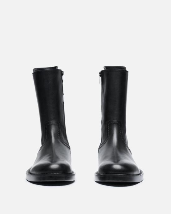  앤 드뮐미스터 부츠 Ann Demeulemeester 하이코 레이스백 앵클 - ANN DEMEULEMEESTER