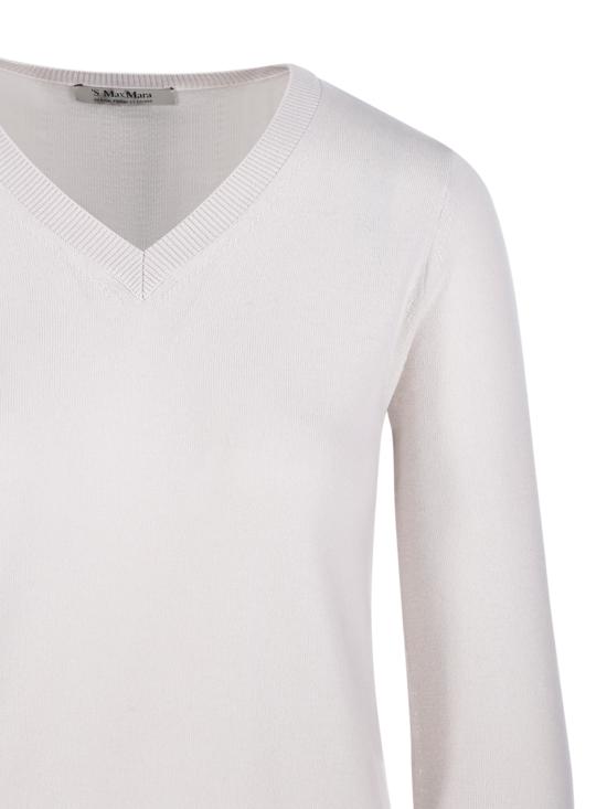 25FW 에스막스마라 스웨터 2529366081600 001 BIANCO - 'S MAX MARA