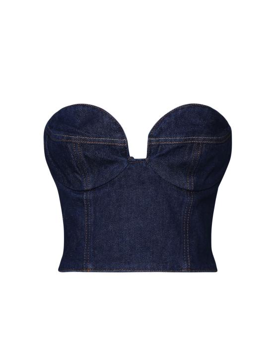  마그다뷰트림 민소매 티셔츠 104722000 NAVY Blue - MAGDA BUTRYM