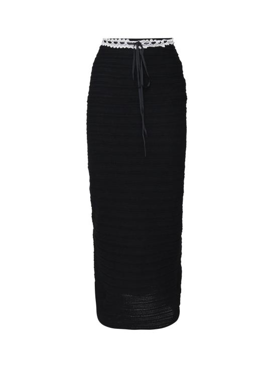  포러브앤레몬스 숏 스커트 KB0009 BLACK Black - FOR LOVE & LEMONS