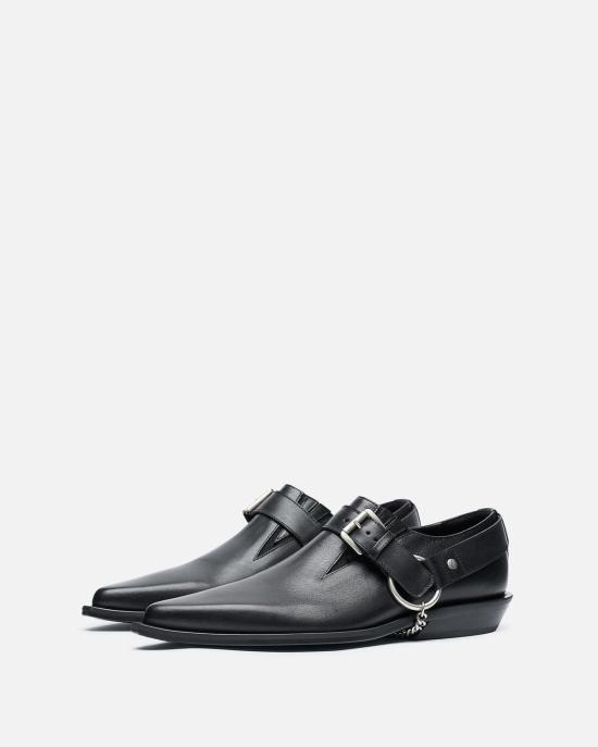  앤 드뮐미스터 부츠 Ann Demeulemeester Danby 포인티 마이크로 힐 - ANN DEMEULEMEESTER