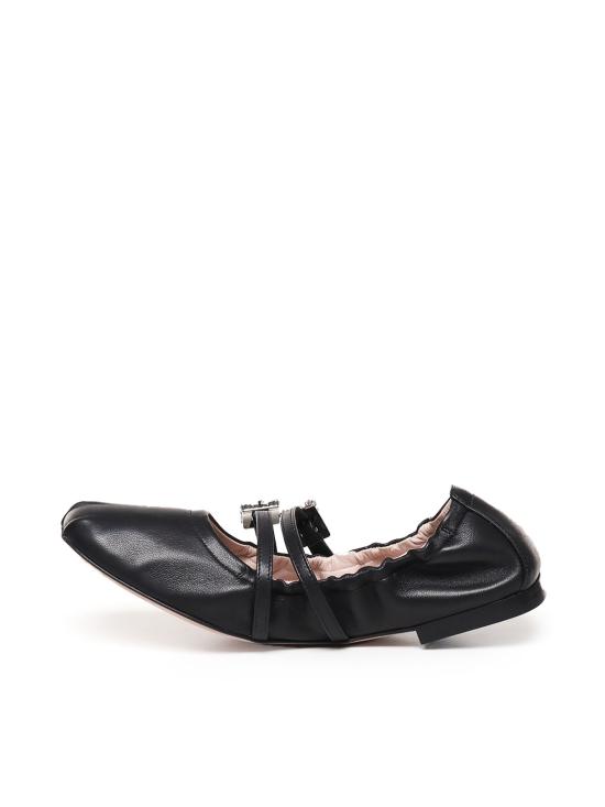 24FW 로저비비에 플랫 슈즈 RVW7433907091T B999 Black - ROGER VIVIER