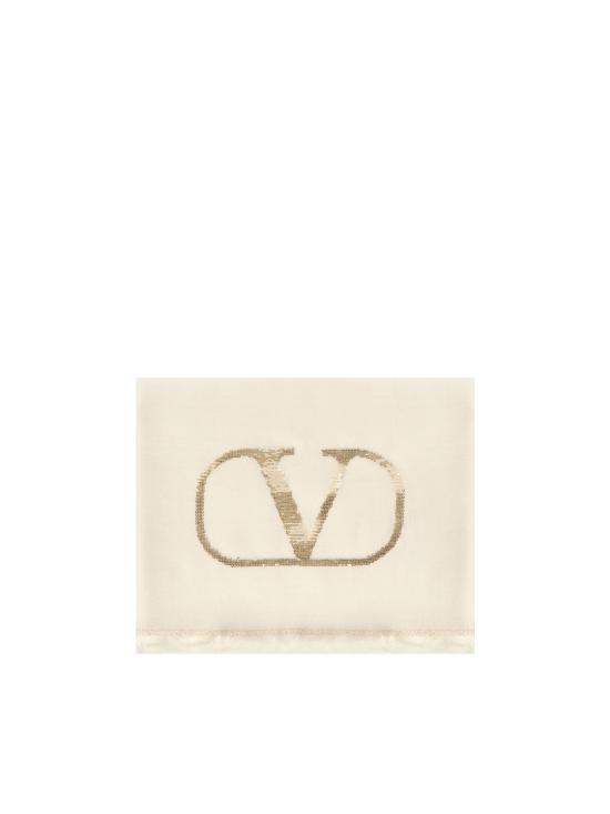  발렌티노 가라바니 머플러/스카프 5W2EB107 LMKZYC Beige - VALENTINO GARAVANI