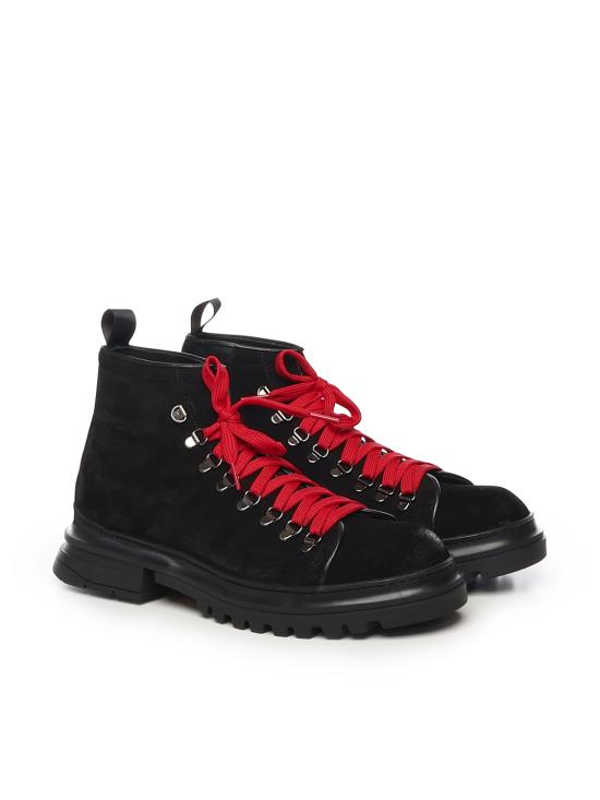  줄리아노 갈리아노 로니 레이스업 부츠 RONNIE CAMOSCIONERO Black - GIULIANO GALIANO