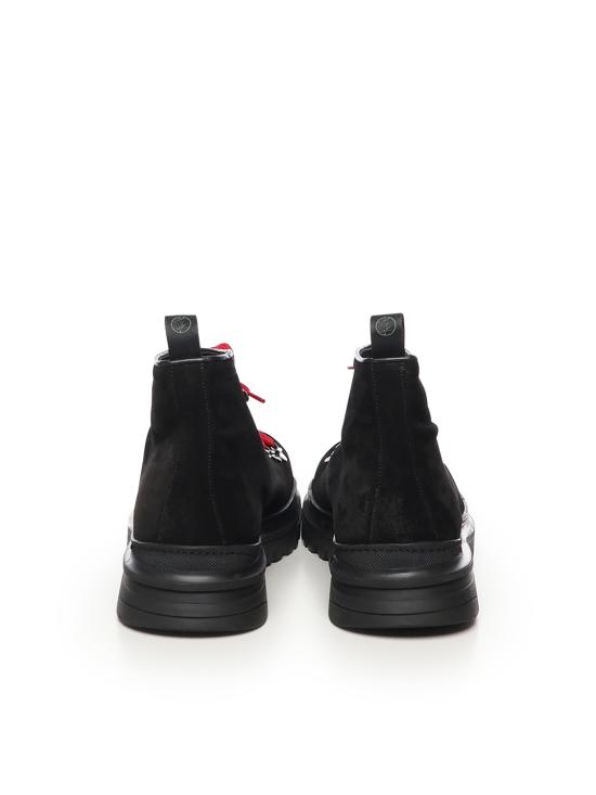  줄리아노 갈리아노 로니 레이스업 부츠 RONNIE CAMOSCIONERO Black - GIULIANO GALIANO