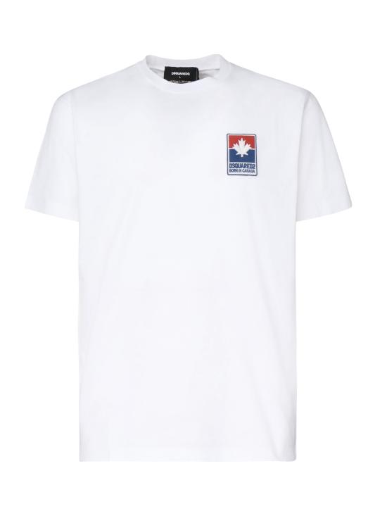 24FW 디스퀘어드2 반팔 티셔츠 S71GD1469 S23009100 White