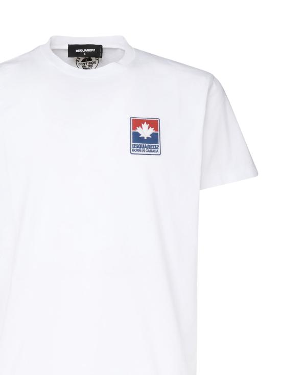 24FW 디스퀘어드2 반팔 티셔츠 S71GD1469 S23009100 White - DSQUARED2