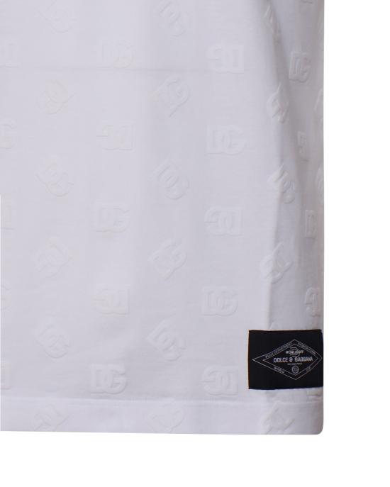  돌체앤가바나 반팔 티셔츠 G8PT1T G7NWEW0800 Off white - DOLCE & GABBANA