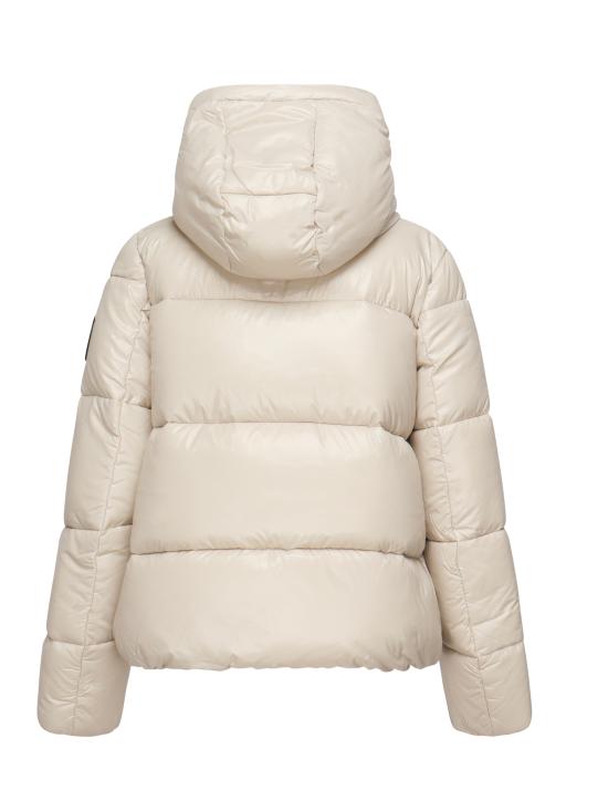 24FW 세이브더덕 숏패딩 D31989W LUCK1940019 RAINY BEIGE - SAVE THE DUCK