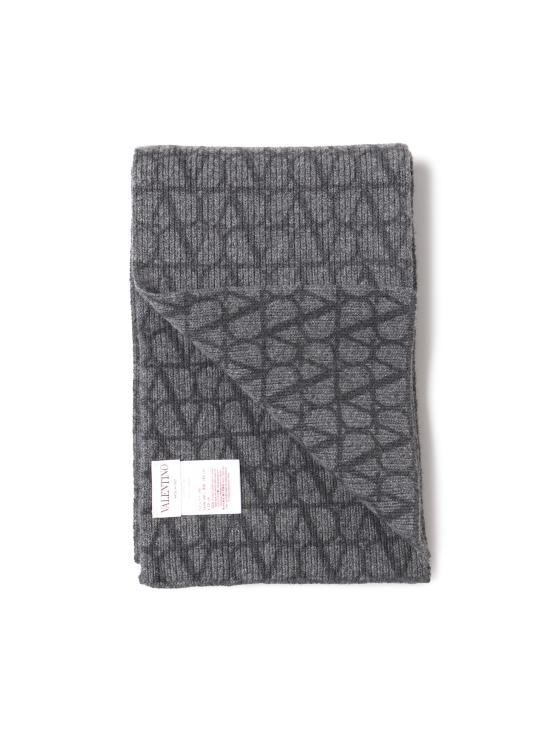  발렌티노 가라바니 머플러/스카프 5Y2ET01H MZNMJG ST TOILE ICONOGRAPH ANTRACITE - VALENTINO GARAVANI