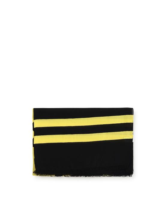  살바토레 페라가모 머플러/스카프 520122 776157003 BLACK yellow - SALVATORE FERRAGAMO