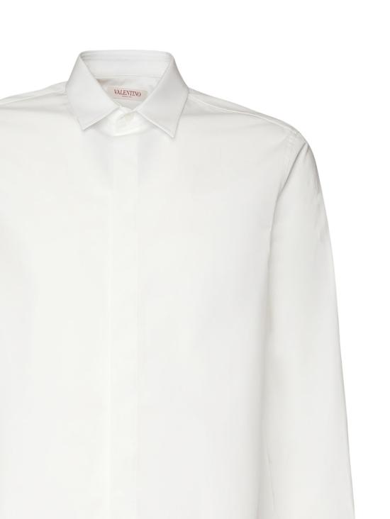 24FW 발렌티노 가라바니 긴팔 셔츠 5V0AB765 4WW001 Optical white - VALENTINO GARAVANI