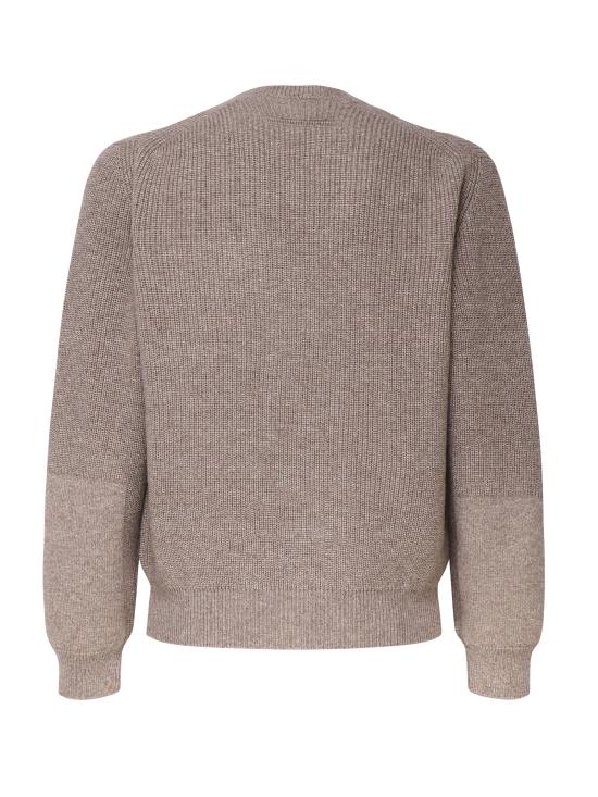 24FW 에르메네질도제냐 스웨터 UEK77A8 ECT110272 Beige - ERMENEGILDO ZEGNA