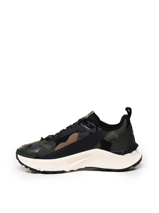  발렌티노 가라바니 스니커즈 5Y2S0I62 UPSZH9 BLACK green - VALENTINO GARAVANI