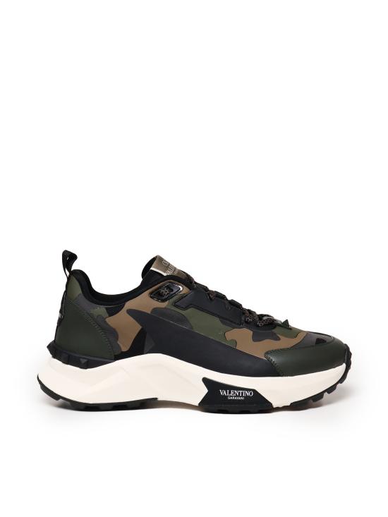  발렌티노 가라바니 스니커즈 5Y2S0I62 UPSZH9 BLACK green - VALENTINO GARAVANI