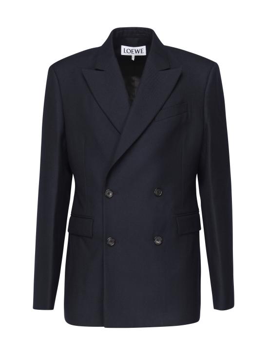 24FW 로에베 수트 자켓 HSM1Y03W27 8511 Blue