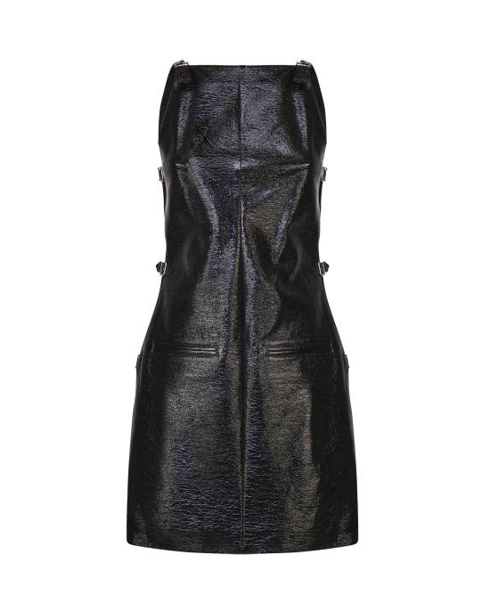 24FW 쿠레쥬 미디 원피스 324CRO451VY0015 9999 Black - COURREGES