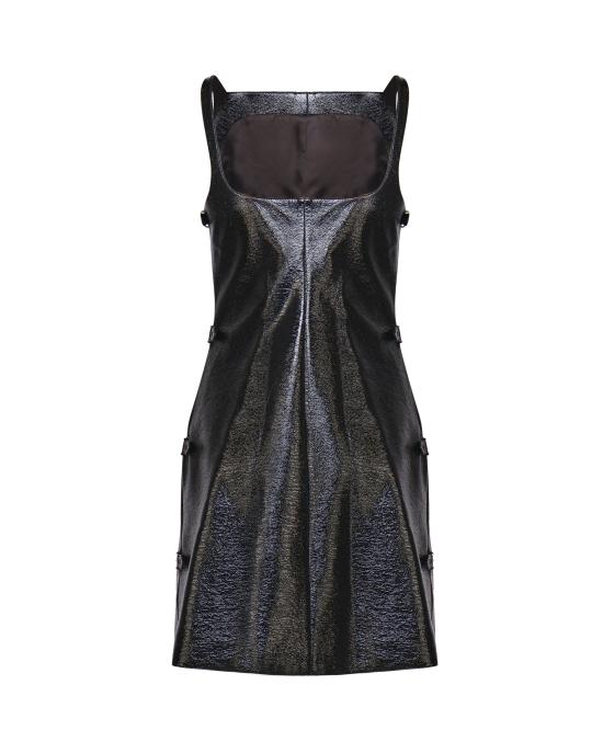 24FW 쿠레쥬 미디 원피스 324CRO451VY0015 9999 Black - COURREGES