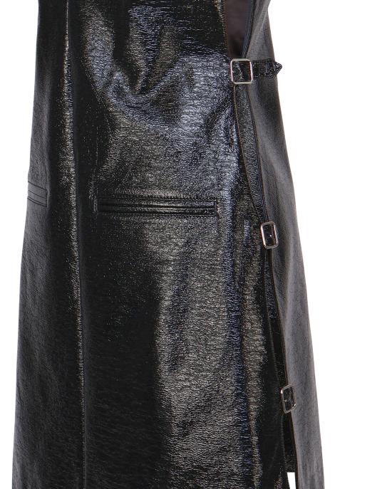 24FW 쿠레쥬 미디 원피스 324CRO451VY0015 9999 Black - COURREGES