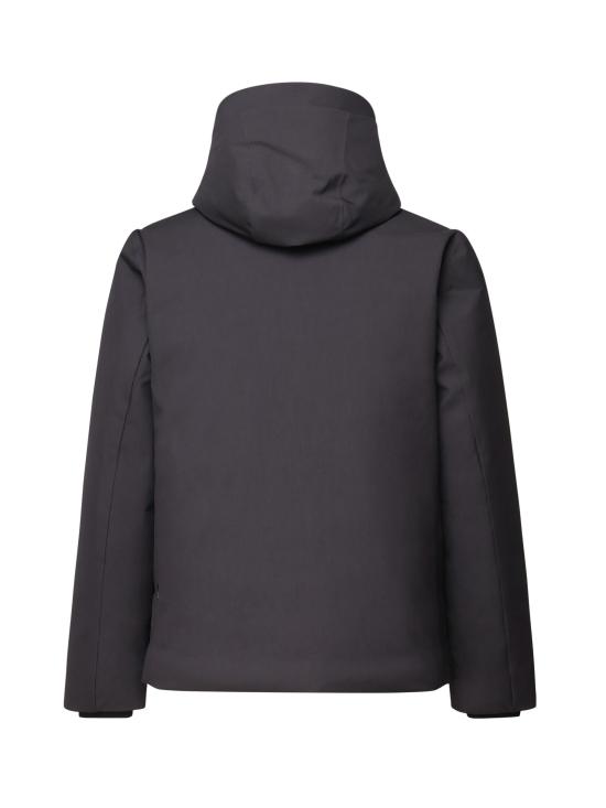 24FW 세이브더덕 숏패딩 D31778M WOLT1910025 CHARCOAL GREY MELANGE - SAVE THE DUCK