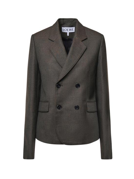 24FW 로에베 수트 자켓 S540Y03XAO 6675 DARK MOSS - LOEWE