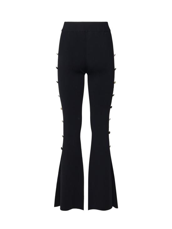 24FW 베르사체 스트레이트 팬츠 77HAAMB4 CM61H899 Black - VERSACE