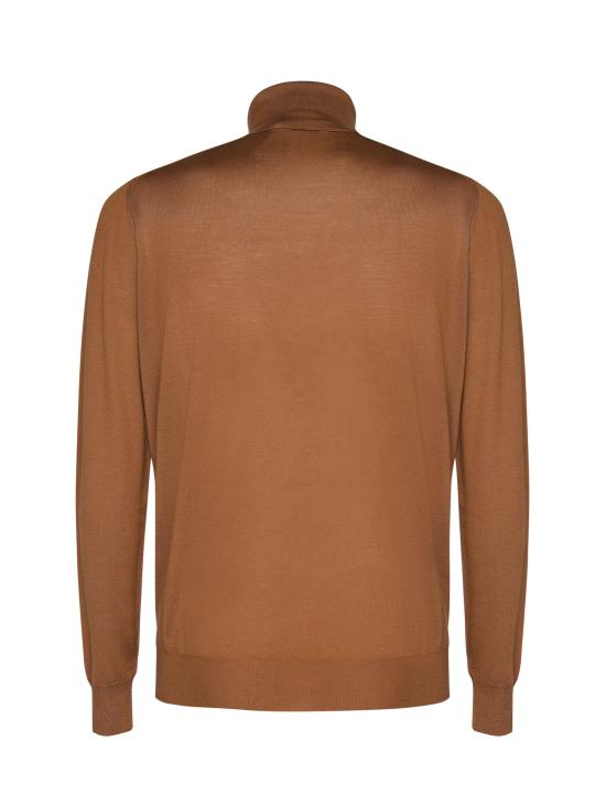  마우로 오타비아니 터틀넥 WH02 54829 Brown - MAURO OTTAVIANI