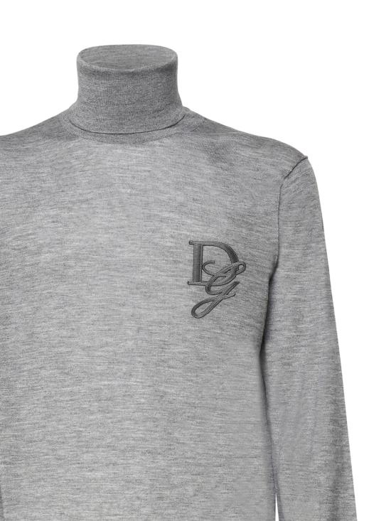 24FW 돌체앤가바나 터틀넥 GXW05Z JAWXRN0038 Grey - DOLCE & GABBANA