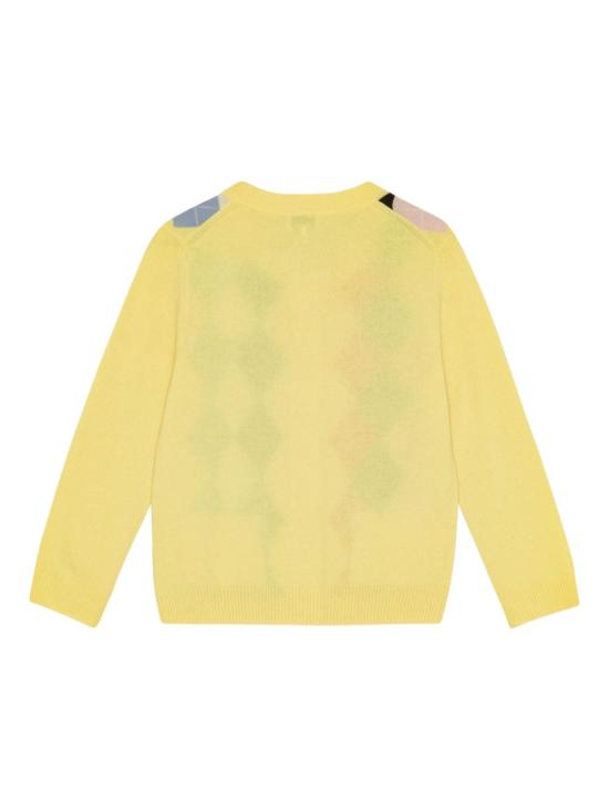 25FW 가니 가디건 K2533 122 Yellow - GANNI