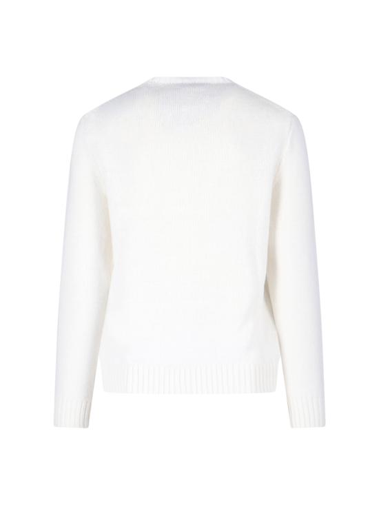 25FW 폴로 랄프로렌 스웨터 710 977415 001 White - POLO RALPH LAUREN