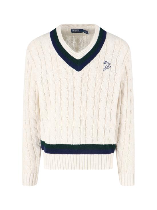 25FW 폴로 랄프로렌 스웨터 710 970656 001 White