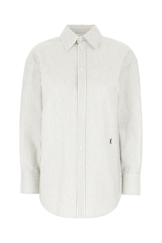 25SS 생로랑 셔츠 835517Y6K55 9787 CRAIE NOIR