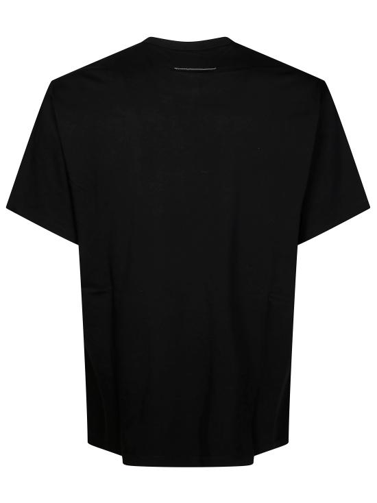 25FW MM6 메종마르지엘라 반팔 티셔츠 SH0GC0057S24312 900 NERO - MM6 MAISON MARGIELA