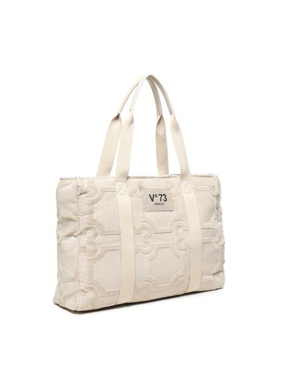 26SS 브이73 토트백 73BS8W203AMYOFFWHITE Beige - V73