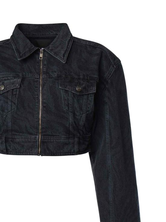  로테이트 바이 크리스텐슨 데님 자켓 114027256 Black - ROTATE BY BIRGERCHRISTENSEN